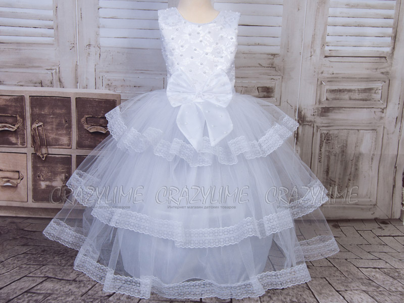 Нарядное платье для девочки "Алиса"