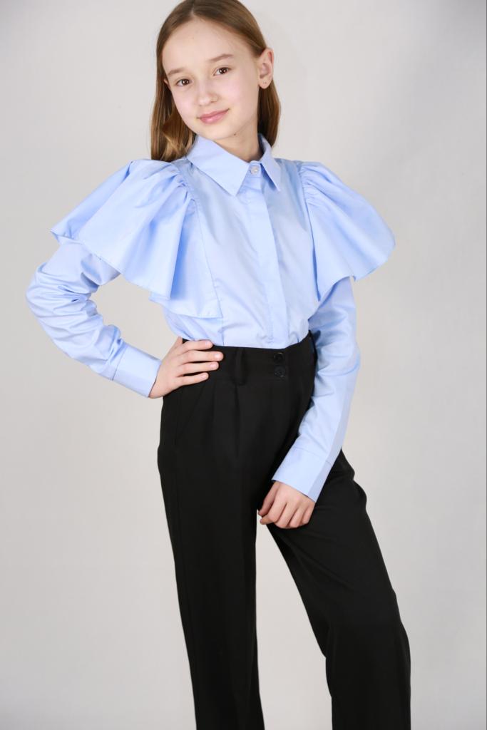 Блузка нарядная для девочки с крылышками