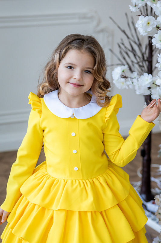 Детская одежда - платье с корсетом