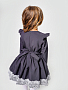 Школьное платье с кружевом Диана